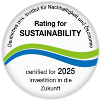 Siegel Rating für Sustainability 2025