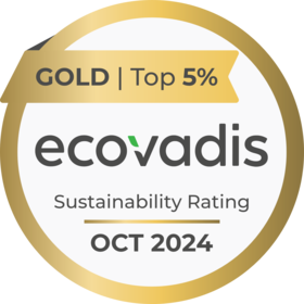 Gold im CSR-Rating von EcoVadis 2024
