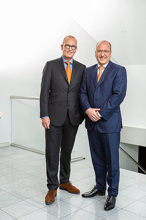 Geschäftsführende Gesellschafter Die Brüder Arnulf und Olaf Piepenbrock führen das Familienunternehmen mittlerweile in vierter Generation.