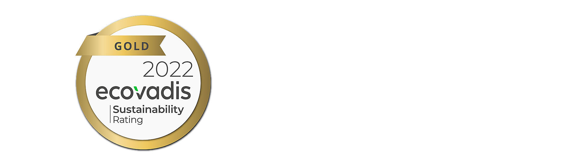 Gold-Medaille von EcoVadis 2022