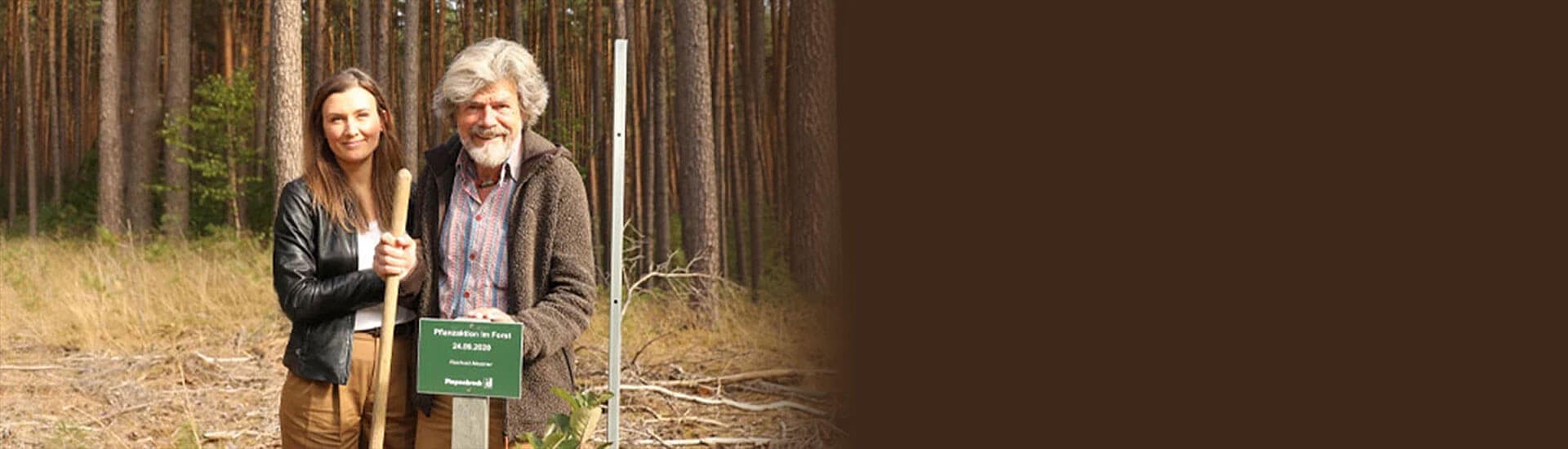 Jubiläumsveranstaltung im Unternehmensforst in Rheinshagen