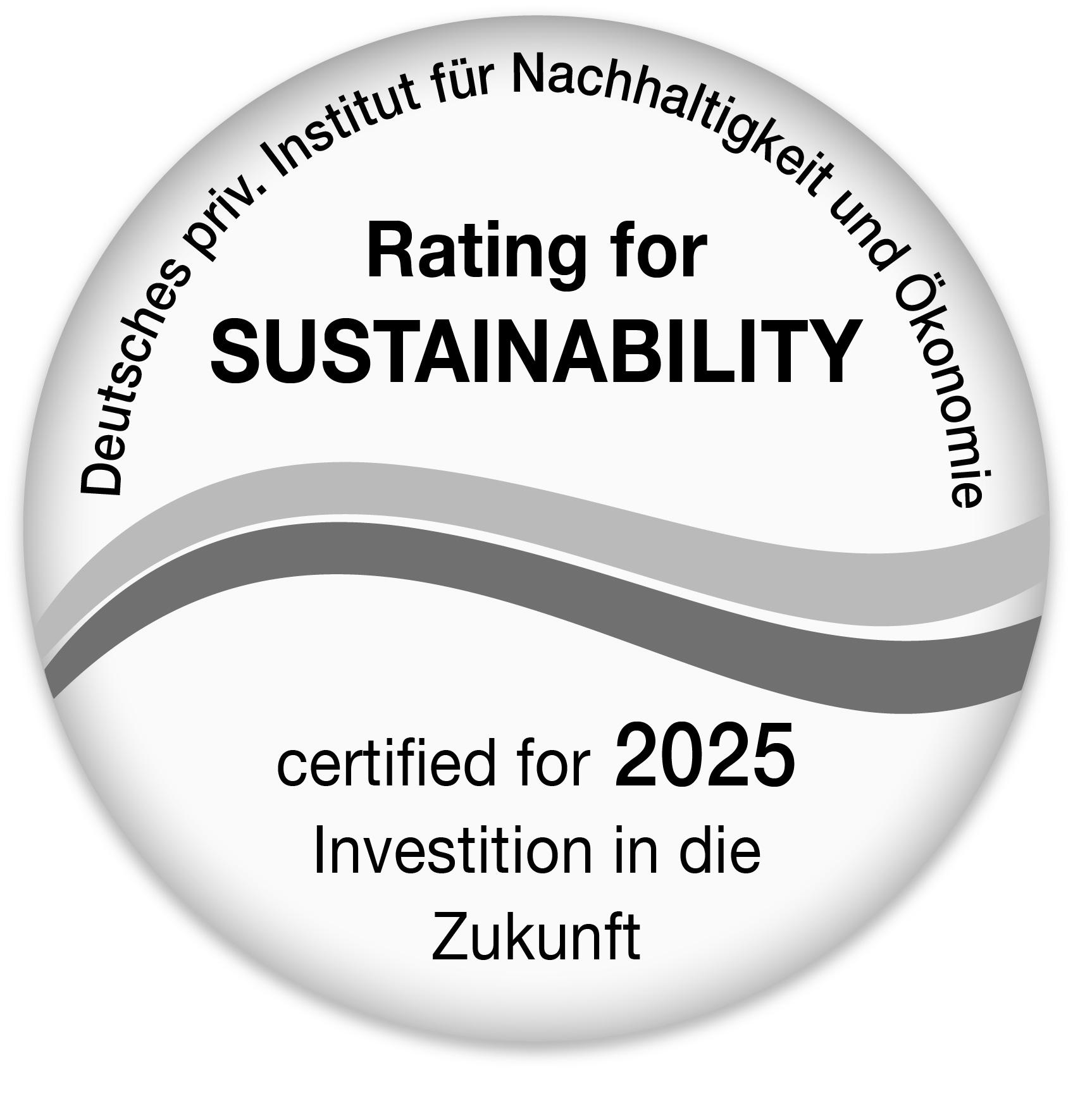 Siegel Rating for Substainability 2025