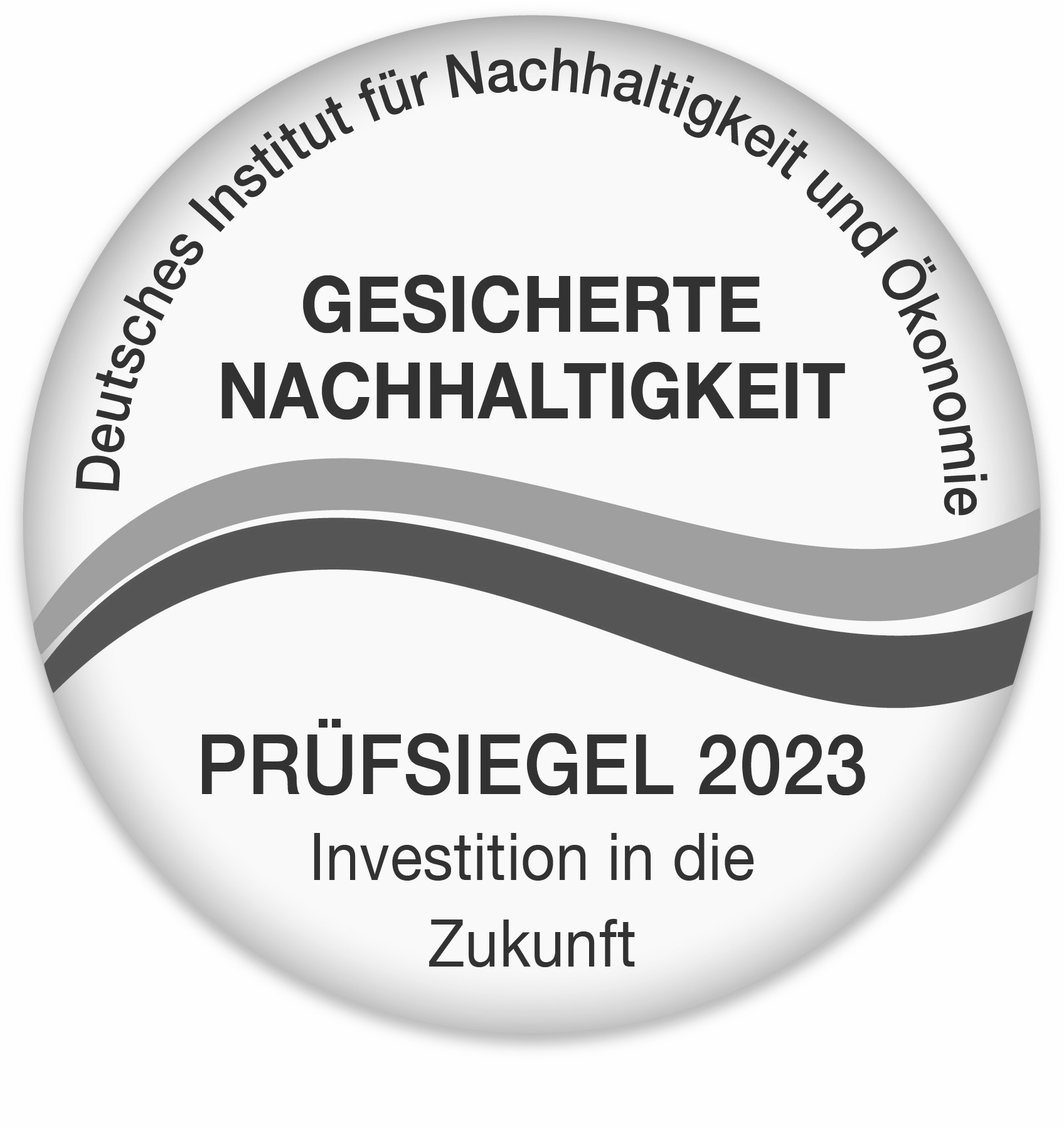 Zertifikat Piepenbrock besitzt das Siegel „Gesicherte Nachhaltigkeit“.