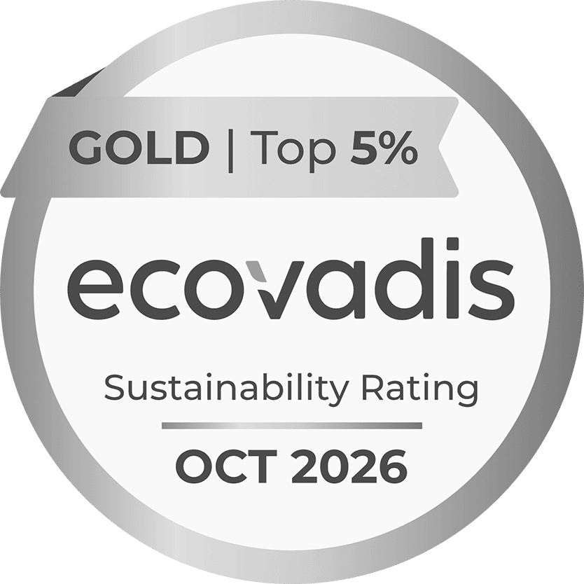 Siegel Gold CSR-Rating EcoVadis 2026